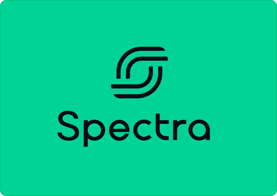 Spectra brand logo green